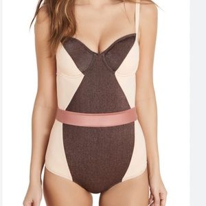 Flagpole NYC one piece swim